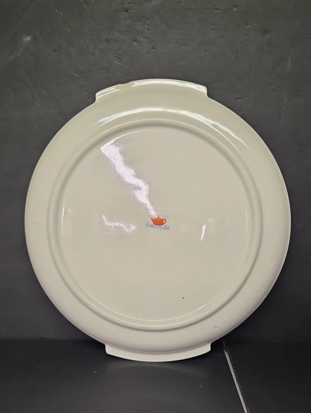 Antique Hostess Ware by Pottery Guild  Platter And Pie Plate
